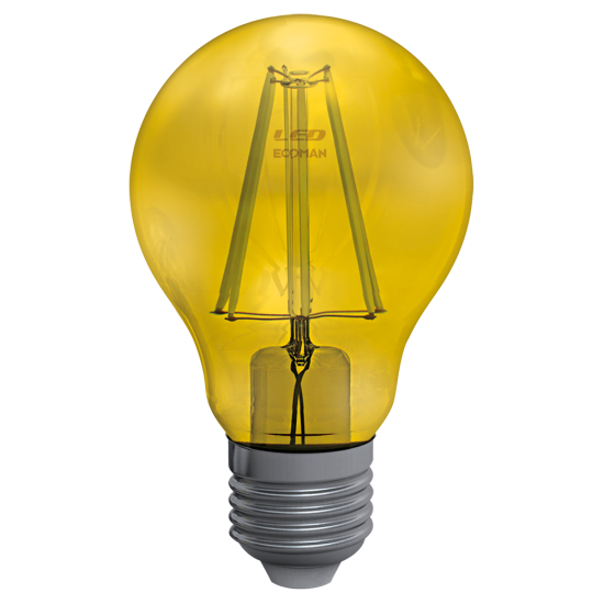 GOCCIA DECOR FILAMENTO CLEAR 4W E27 YELLOW