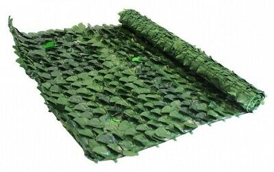 LIF MZ8008-S Siepe Artificiale Foglie Di Lauro Con Rete Mt 1,5x3 - Foto 5