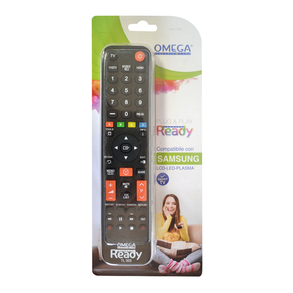 Goshyda Telecomando TV, RM L898 Controller TV Originale Sostitutivo Universale, per TV A59 00326 0516A 00701A 01039A AA59 00357 00517A 00702A