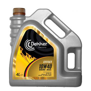 olio auto benzina diesel 4 lt 10w40 dekker • BricoLiveRoma
