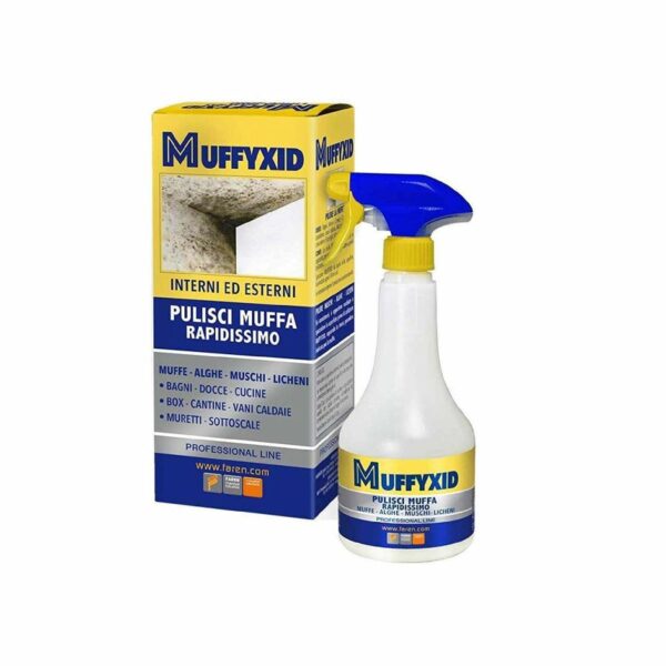 Antimuffa Spray Faren 500ml muffyxid • BricoLiveRoma