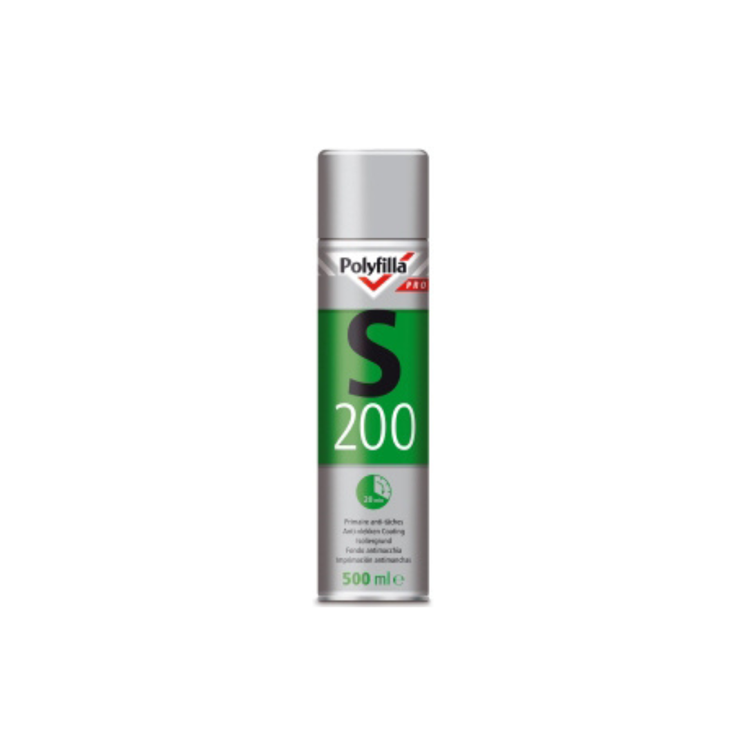Polyfilla s200 isolante spray fondo antimacchia 500ml • BricoLiveRoma