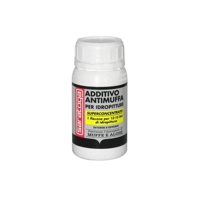 Saratoga additivo antimuffa e antialga per idropittura 250ml • BricoLiveRoma
