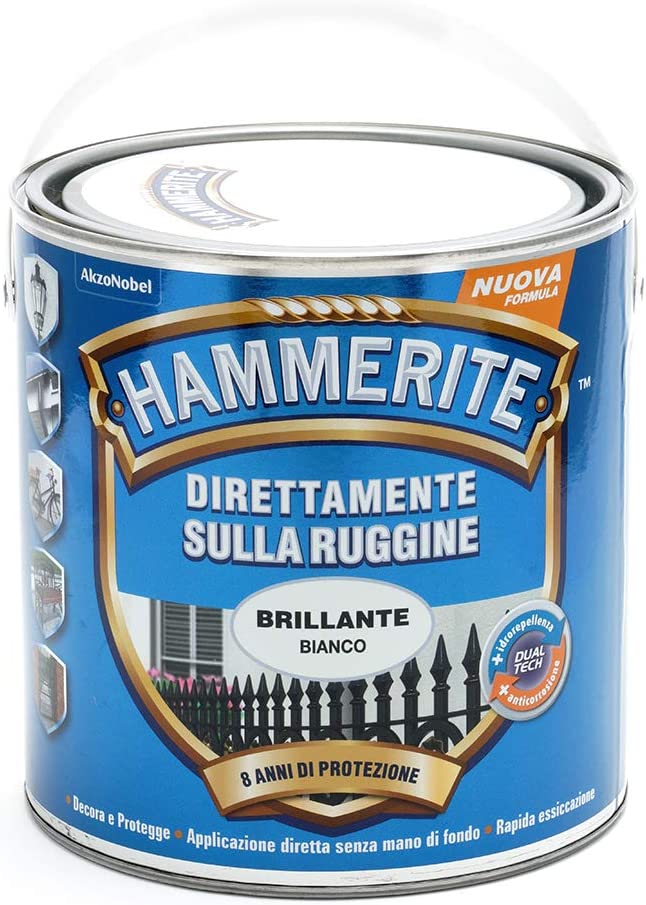 Smalto Coprente Antiruggine Gel Bianco-0.75lt - Foto 6