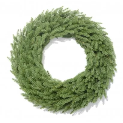 Full Star Ghirlanda Di Salice Bianco 40 Cm - Base Solida In Metallo Con Corda In Iuta Per Decorazioni Fai Da Te